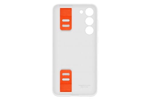 Samsung Silicone Grip Case für Galaxy S23+, White – Bild 2