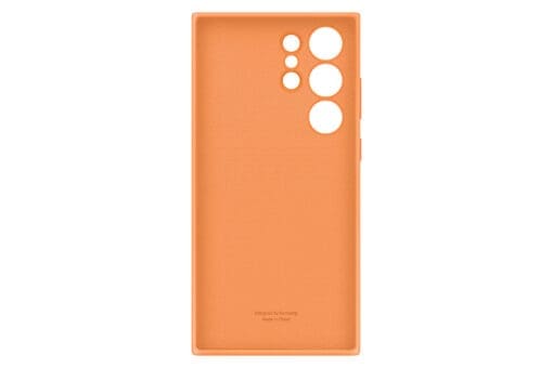 Samsung Silicone Case für Galaxy S23 Ultra, Orange – Bild 2