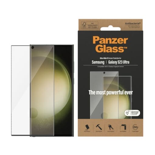 PanzerGlass Screen Protector Samsung Galaxy S23 Ultra, AWF – Bild 2