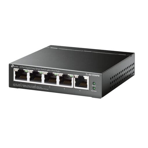 TP-Link TL-SG105MPE 5-Port Gigabit Easy Smart Switch 4x PoE+