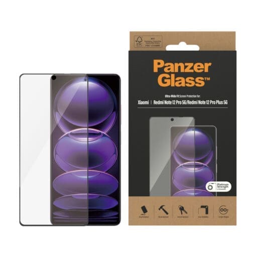 PanzerGlass Redmi Note 12 Pro, 12 Pro Plus, Poco X5 Pro UWF – Bild 2