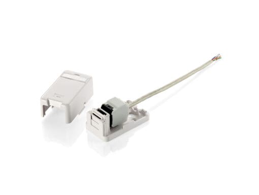 equip Aufputzgehäuse für 1 Keystone Jack (1-Port) weiß – Bild 2