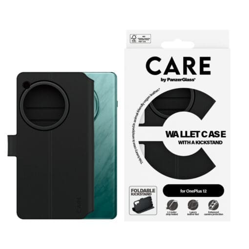 CARE Feature Wallet Case Kickstand OnePlus 12 – Bild 2