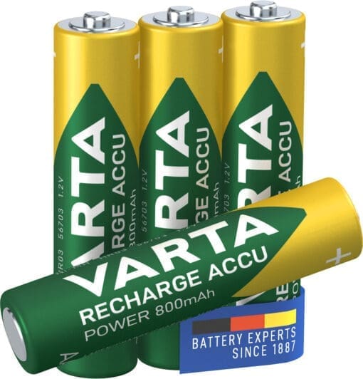 VARTA RECHARGE ACCU Power AAA 800mAh Blister 4