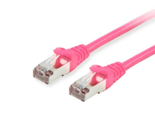 equip CU Patchkabel S/FTP 2xRJ45 Cat.6 250MHz pink 20m