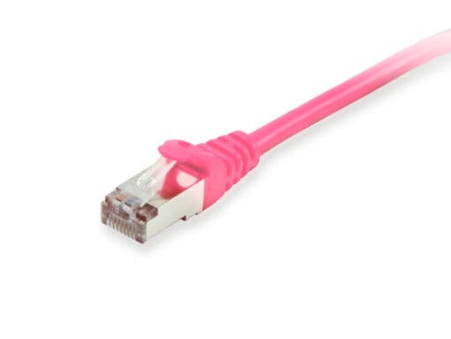 equip CU Patchkabel S/FTP 2xRJ45 Cat.6 250MHz pink 20m – Bild 2