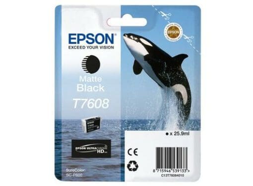 Epson SC Tinte matt schwarz  1100Seiten 25,9ml