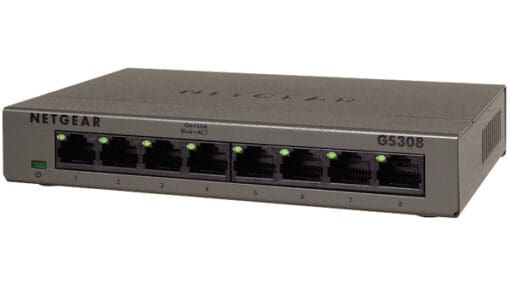 Netgear GS308 8-Port Gigabit Switch lüfterlos – Bild 2