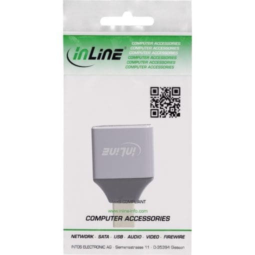 InLine® DisplayPort 1.4 Adapter, DisplayPort Buchse / Mini Displayport Stecker, – Bild 3