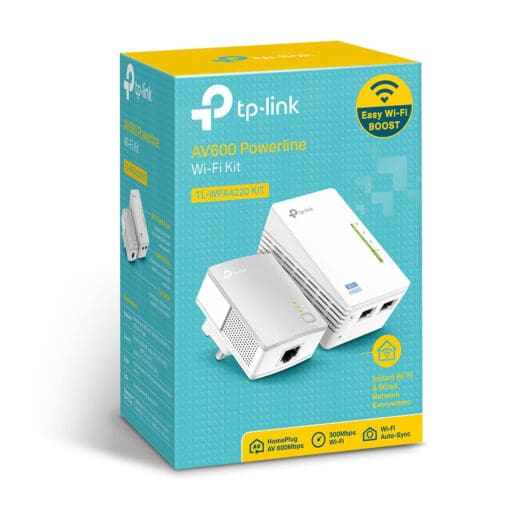 TP-Link TL-WPA4220 KIT AV600 Powerline WLAN 2er KIT (2x LAN) – Bild 6