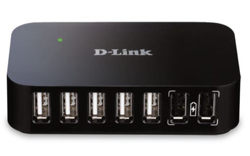 D-Link DUB-H7 USB 2.0 Hub 7-Port mit Netzteil