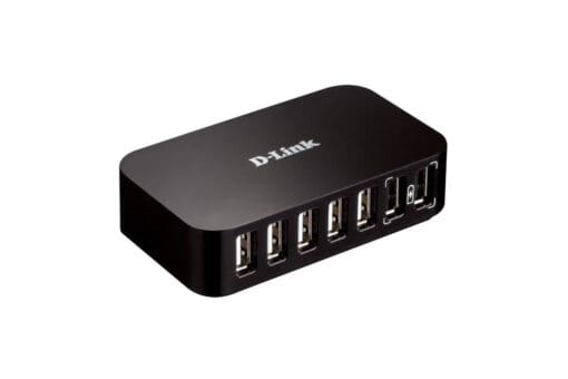 D-Link DUB-H7 USB 2.0 Hub 7-Port mit Netzteil – Bild 2