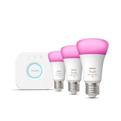 Philips Hue White&Col. Amb. E27 3er StarterSet – Bild 2