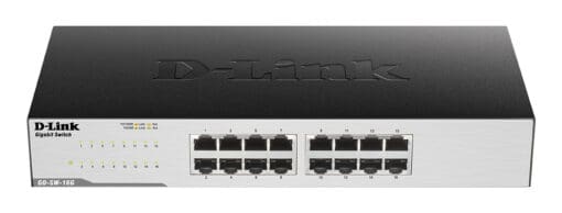 D-Link GO-SW-16G 16-Port Gigabit Easy Desktop Switch