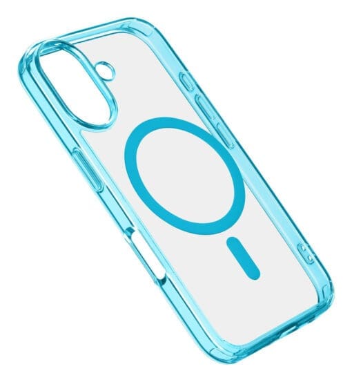 Cellularline Iconic MAG MagSafe Case iPhone 16 Light Blue