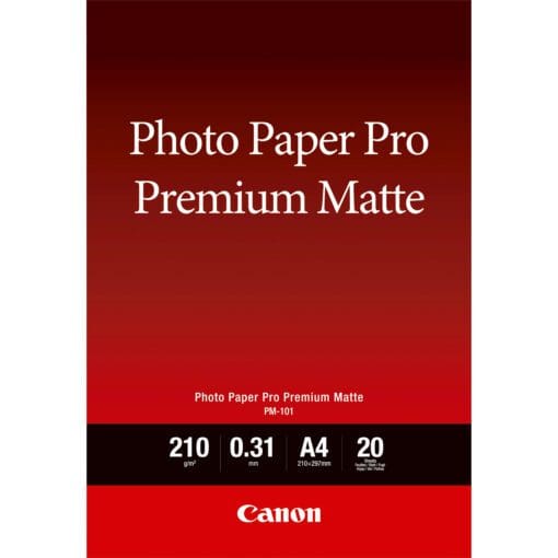 Canon Fotopapier A4 (210x297mm) 50Blatt weiss PM101 matt