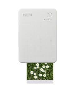 Canon SELPHY QX20 WH, Farbstoffsublimation, 287 x 287 DPI, 2.8" x 3.3" (7.2x8.5cm), WLAN, Direktdruck, Weiß