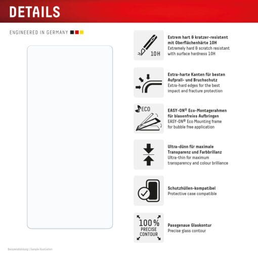 DISPLEX Panzerglas + Case Samsung Galaxy S25 Ultra – Bild 2