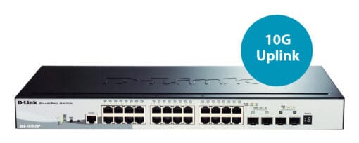 D-Link DGS-1510-28P 28-Port Smart Managed PoE Gigabit Stack – Bild 3