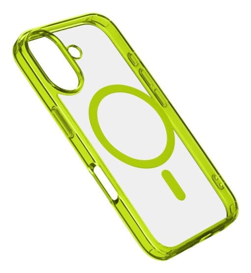 Cellularline Iconic MAG MagSafe Case iPhone 16 Lime