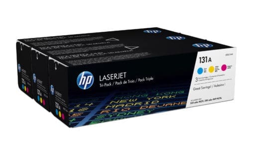 HP 131A 3er-Pack Cyan/Magenta/Gelb Orig. LaserJet Tonerkar. – Bild 8