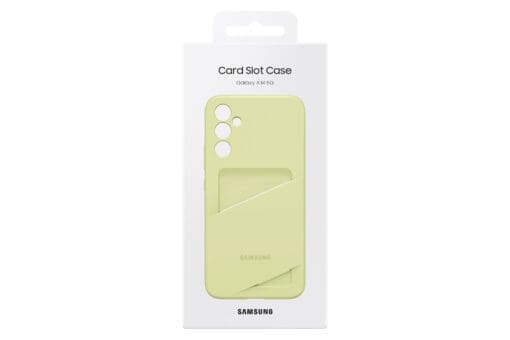 Samsung Card Slot Case für Galaxy A34 5G, Lime – Bild 7