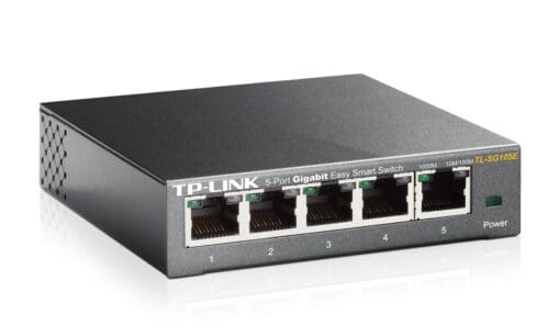 TP-Link TL-SG105E 5-Port Gigabit Easy Smart Switch – Bild 3