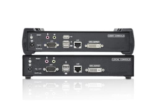 ATEN KA8288 KVM-Konsolen-Station, Dual HDMI, USB, Audio, KVM over IP – Bild 2