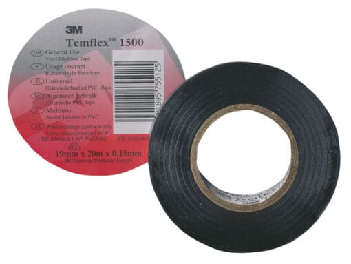 Isolierband Temflex 15x10 schwarz – Bild 2