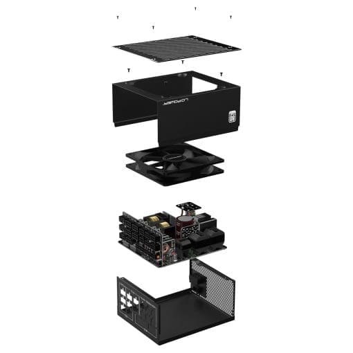 LC-Power LC1200P V3.0, ATX-Netzteil Platinum Serie, 1200W, 80 PLUS PLATINUM – Bild 5