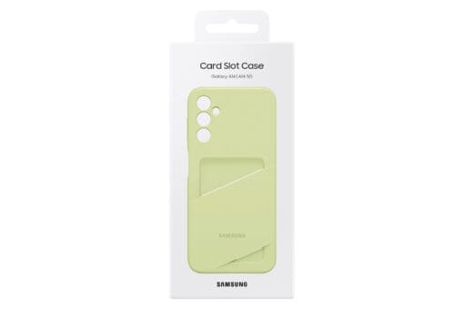 Samsung Card Slot Case für Galaxy A14 (LTE/ 5G), Lime – Bild 7