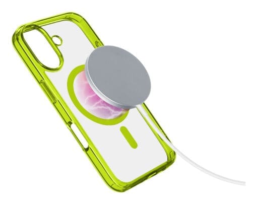 Cellularline Iconic MAG MagSafe Case iPhone 16 Lime – Bild 2