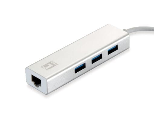 LevelOne USB-0503 Gigabit USB Netzwerk Adapter USB Hub – Bild 2