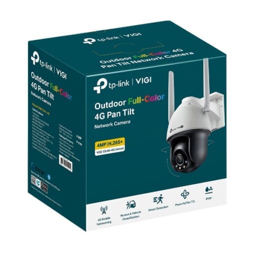 Omada VIGI C540-4G(4mm) 4MP 4G LTE Full-Color Wi-Fi Pan/Tilt – Bild 2