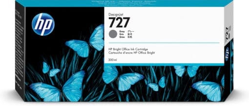 HP 727 Grau DesignJet Tintenpatrone, 300 ml