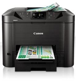 Canon MAXIFY MB5450, Tintenstrahl, Farbdruck, 600 x 1200 DPI, A4, Direktdruck, Schwarz