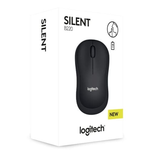 Logitech B220 SILENT Wireless Maus schwarz – Bild 6