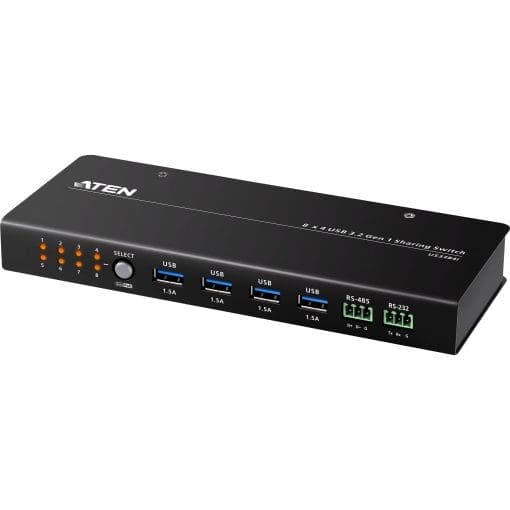 ATEN US3384i 8x4 USB 3.2 Gen.1 Switch, Multi USB-Umschalter