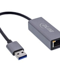 InLine® USB 3.2 Netzwerkadapter Kabel, USB-A zu RJ45 Gigabit Netzwerk