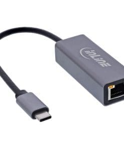 InLine® USB 3.2 Netzwerkadapter Kabel, USB-C zu RJ45 Gigabit Netzwerk