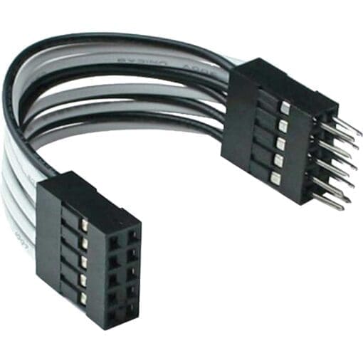 InLine® USB 2.0 Verlängerung, intern, 2x 5pol Pfostenstecker auf Pfostenbuchse, 5cm