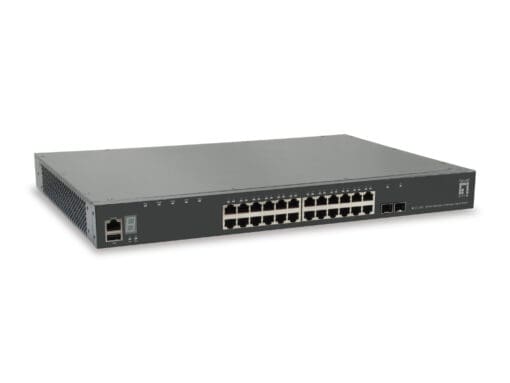 LevelOne 28-Port L3 Manag.GiB Switch 2 SFP 1 GiB