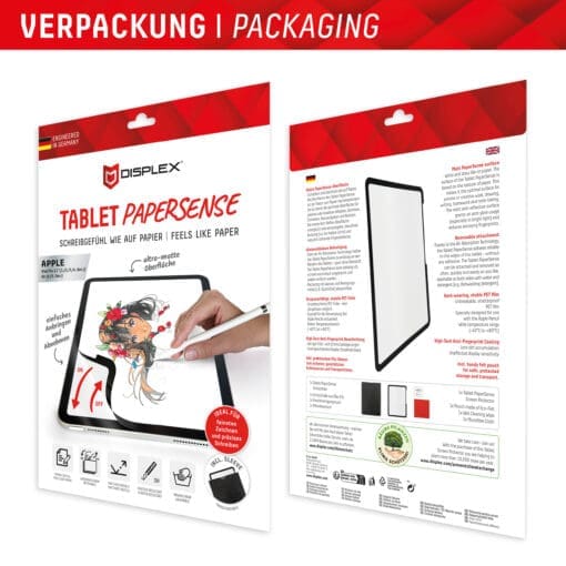 DISPLEX Papersense / echtes Schreibgefühl iPad Pro 11"(1/2/3/4 Gen) / iPad Air (4/5 Gen) – Bild 9