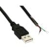 InLine® USB 3.0 Kabel, A an B, schwarz, 1,5m