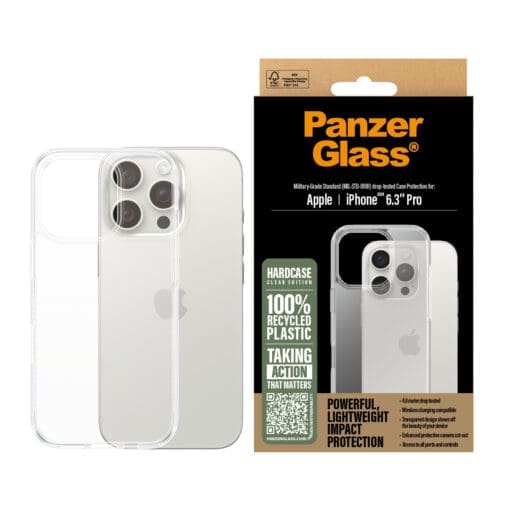 PanzerGlass HardCase Clear iPhone 16 Pro – Bild 4