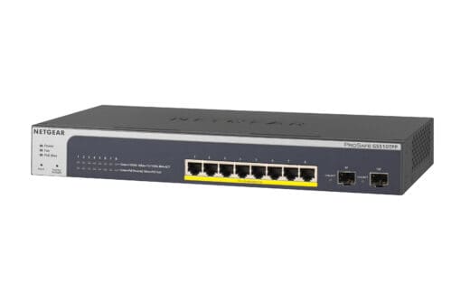 Netgear GS510TPP 8-Port 2xSFP PoE+ Gigabit Switch