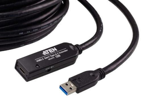 ATEN UE331C Verlängerungskabel, USB 3.2 Gen1, USB-A Stecker zu USB-C Buchse, 10m – Bild 2