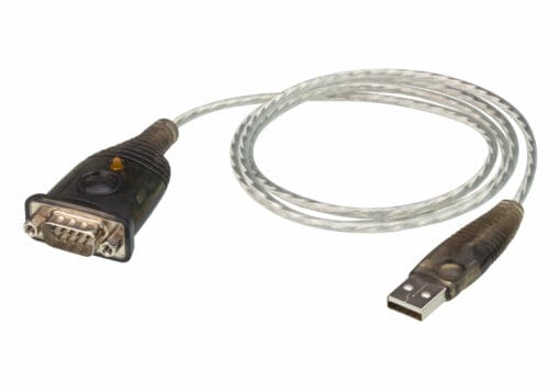 ATEN UC232A1 Konverter USB zu Seriell RS232 9pol Sub D Adapterkabel, 1m