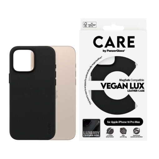 CARE Case Flagship Vegan Leather iPhone 16 Pro Max – Bild 2