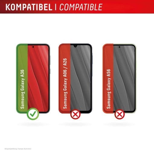 DISPLEX Panzerglas 10H Samsung Galaxy A36 – Bild 6